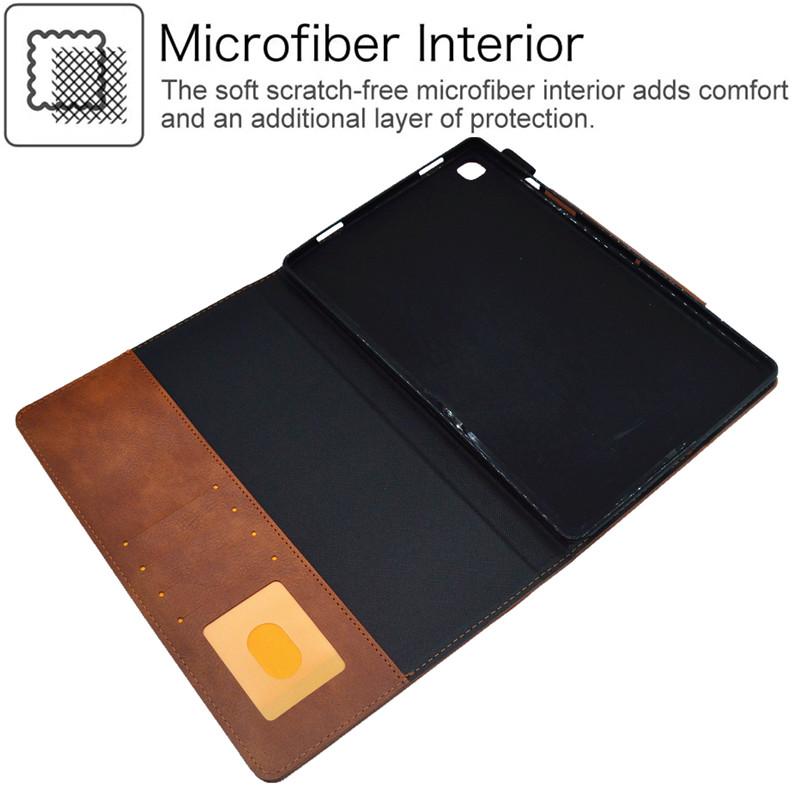 Чехол для планшета Samsung Tab A8 SM X200 X205 10 5 дюймов, чехол SMX200, кожаный чехол для планшета Business Folio с магнитной оболочкой для Galaxy Tab A8, чехол