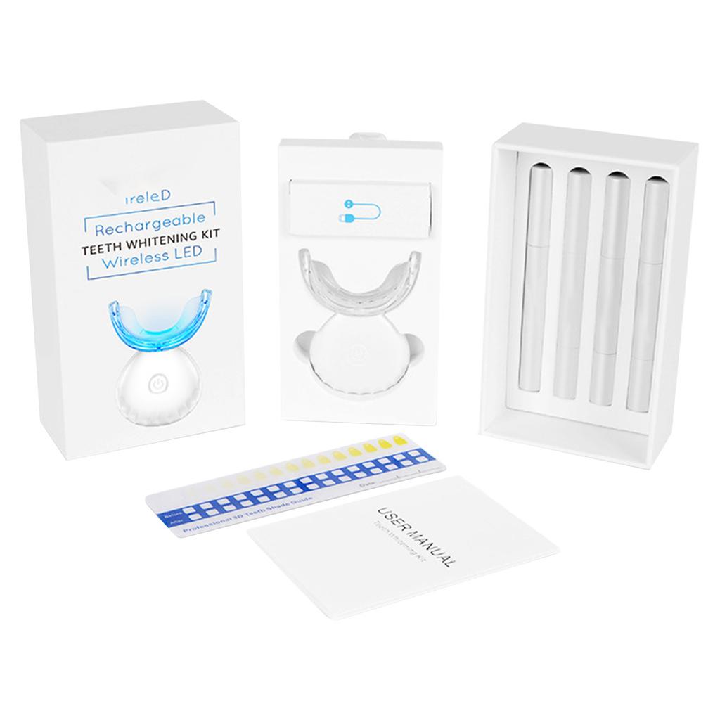 Набор для отбеливания зубов, светодиодный ускоритель, гель для отбеливания зубов, отбеливание 20+, 8 мл отбеливающего геля, отбеливание зубов быстрее
