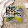 CCalvin And HHobbes Personalized Pillow Dust Cover Bedroom Kids Party Decoration Pillowcase Birthday Children Gift