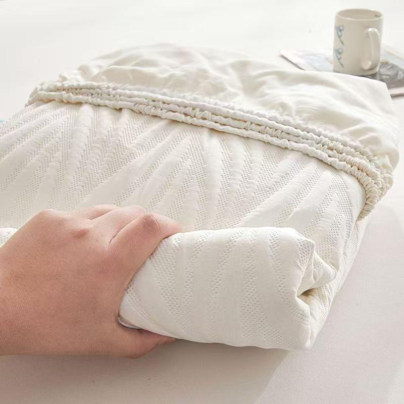 Наматрасник - Роскошный Хлопковый Защитник Матраса - Мягкий, Удобный и Дышащий Наматрасник - Матрас От Пыли, Грязи, Пролитых Жидкостей и Пятен
