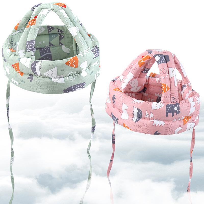 Мягкая Удобная Защита Головы Регулируемые Шапки Детская Кепка Защитная Шапка от Ударов Детский Защитный Шлем