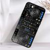 Чехол для телефона с электронным музыкальным диджейским контроллером и микшером для iPhone 16 15 14 13 12 11 Pro Max Mini X XR XS Max 7 8 Plus, задняя крышка