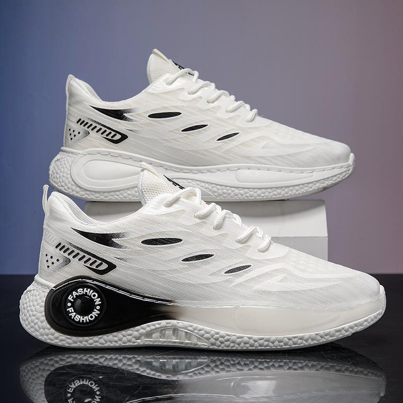 Модные мужские баскетбольные кроссовки с амортизацией, дышащие, кроссовки для тренировок, для спортзала, повседневная нескользящая обувь, легкие мягкие кроссовки