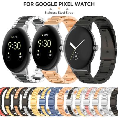 Ремешок из нержавеющей стали для Google Pixel Watch 3 Браслет Металлический ремешок для замены Без зазоров Ремешок для Google Pixel Watch2/1 Браслет