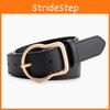 Womens With Belt Solid Color Design And Irregular Needle Buckle For Casual Wear