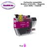 Compatible Brother LC3213XL Cartridge for Brother DCP J772DW, J774DW, MFC J890DW, J895DW Magenta Printer - T3AZUR
