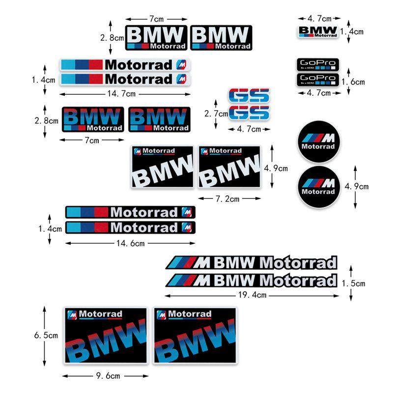 Hot Motorcycle Body Stickers For BMW E93 F10 F20 F30 F40 F15 F25 F26 F31 F49 F86 M3 M5 X3 x1 e46 M Film Vinyl Decals Reflective AY7