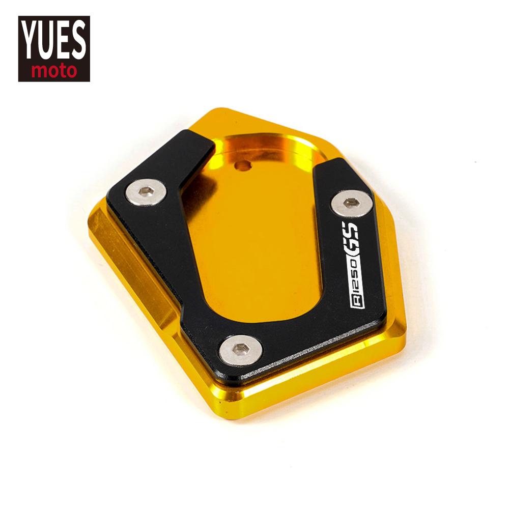 Аксессуары для мотоциклов для BMW R1250GS ADV Adverture HP версия 2018, алюминиевая удлинительная пластина для боковой подставки для велосипеда