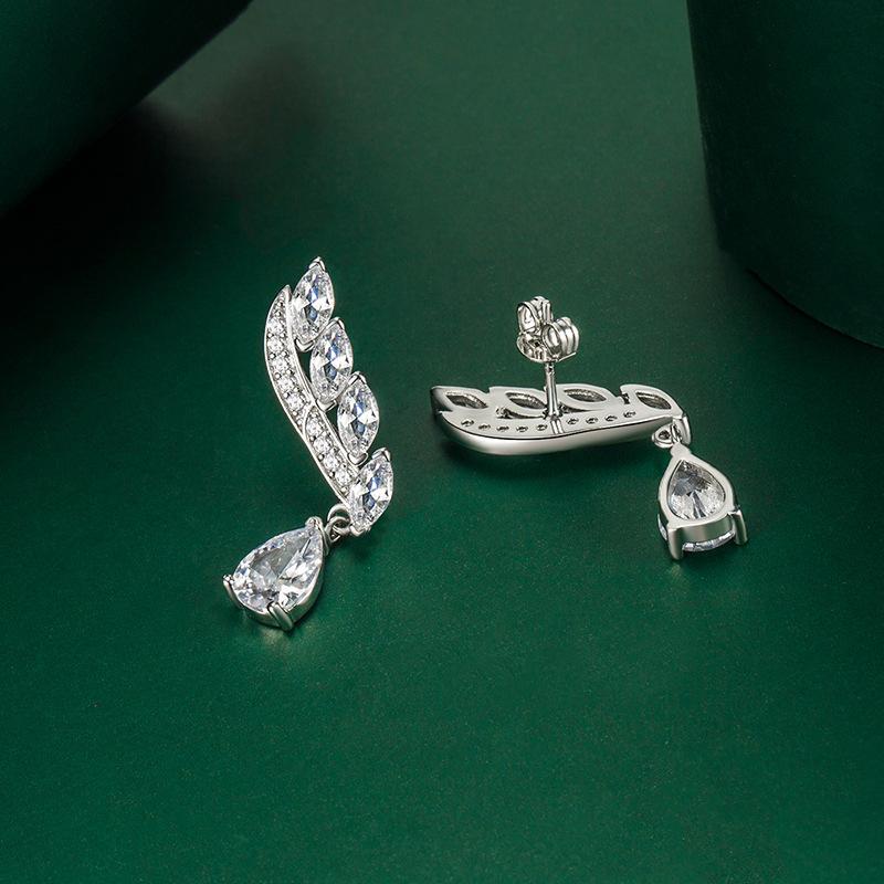 Серьги-капли Lindon из медного сплава с цирконом, серьги-капли для женщин, подарки на свадьбу