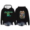 Women's Casual Long-Sleeved Pullover Hoodie With Print