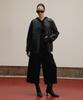Verdemar Reversible Toggle Shearling Coat_Black