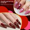 Популярный цвет Вишнево-красный True Red Solid Color Series Отбеливающий долговечный лак для ногтей Клей Фототерапия