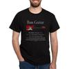 CafePress Футболка с басовой гитарой LFG Dark Мужская 100% Хлопок, Классическая Графическая Темная Футболка