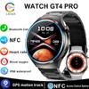 2024 Новые оригинальные часы 4 Pro, мужские деловые часы GT4, GPS, спортивный трекер, AOMLED, HD-экран, NFC, Bluetooth, умные часы с вызовом