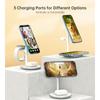Choetech T585-F 3-в-1 магнитная беспроводная зарядная станция для iPhone 12/13/14/15