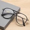 Женские ретро анти-синие компьютерные очки, дизайнерские винтажные мужские полуоправы, модный офисный аксессуар