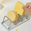 Non-slip Soap Dish Space Saving Taco Holder Multi-functional W-Shaped Soap Holder  Sink Countertop
