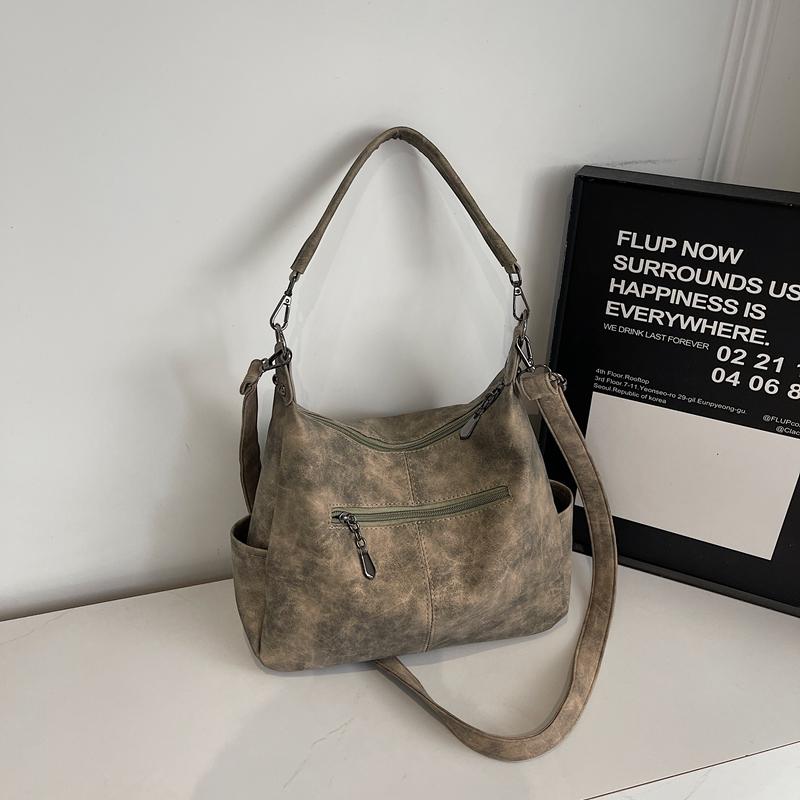 Женская полиуретановая сумка через плечо, сумка-тоут, модная сумка кросс-боди для повседневного использования, работы и неформальных выходов