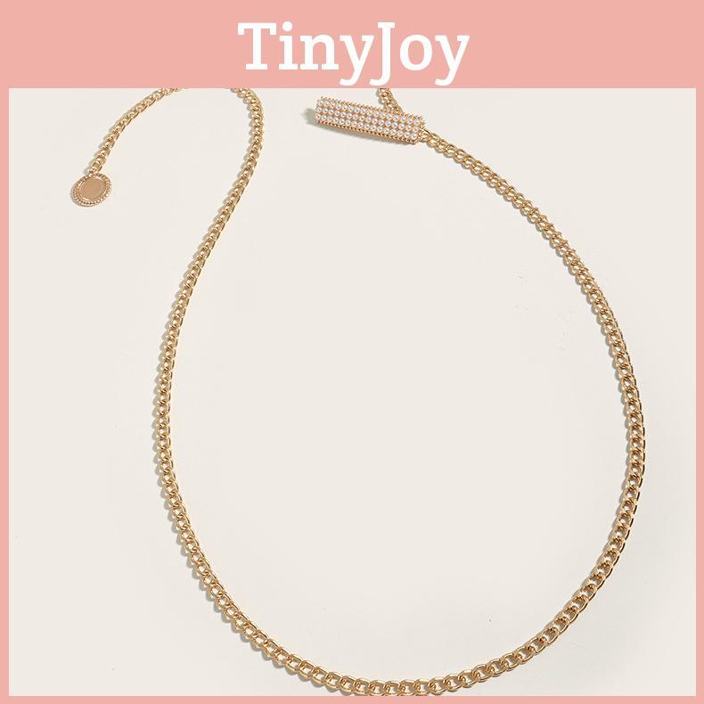 Chain Waist Metal Women With Pearl Buckle For Elegant Summer Winter Outfits