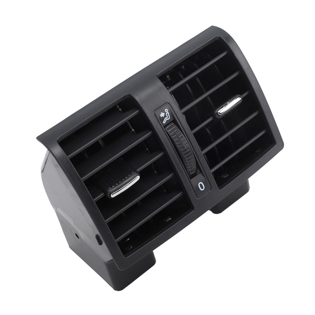 Car Rear Center Air Conditioning Outlet Vent Nozzle 1TD819203 Black Rear AC Outlet Vent for Caddy 2004 to 2015