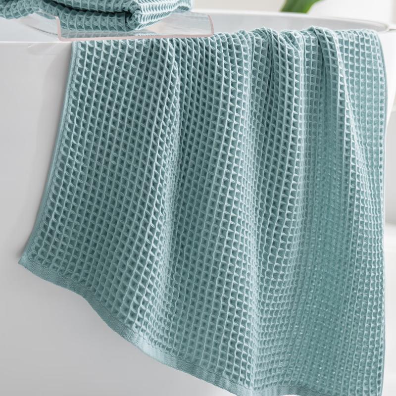 Легкое быстросохнущее вафельное банное полотенце Jingdong Jingzao