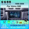 Автомобильное радио Android 14 для Volvo S80 1998 1999 2000 2001 2002 2003 2004 2005 2006 навигация GPS мультимедийный проигрыватель стерео carplay
