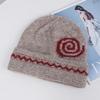 Source Fair Island wind vortex jacquard knitted wool hat autumn and winter new thermal ear protection headgear for men and women