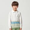 Hazzys Kids Zip Collar Sweatshirt Hts11tm09m Iv