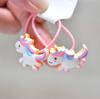 Kids Sequins Floral Elastic Hair Bands Rubber Band Hair Tie Princess Kawaii Hair Rope Headwear Girls Children Hair Accessories