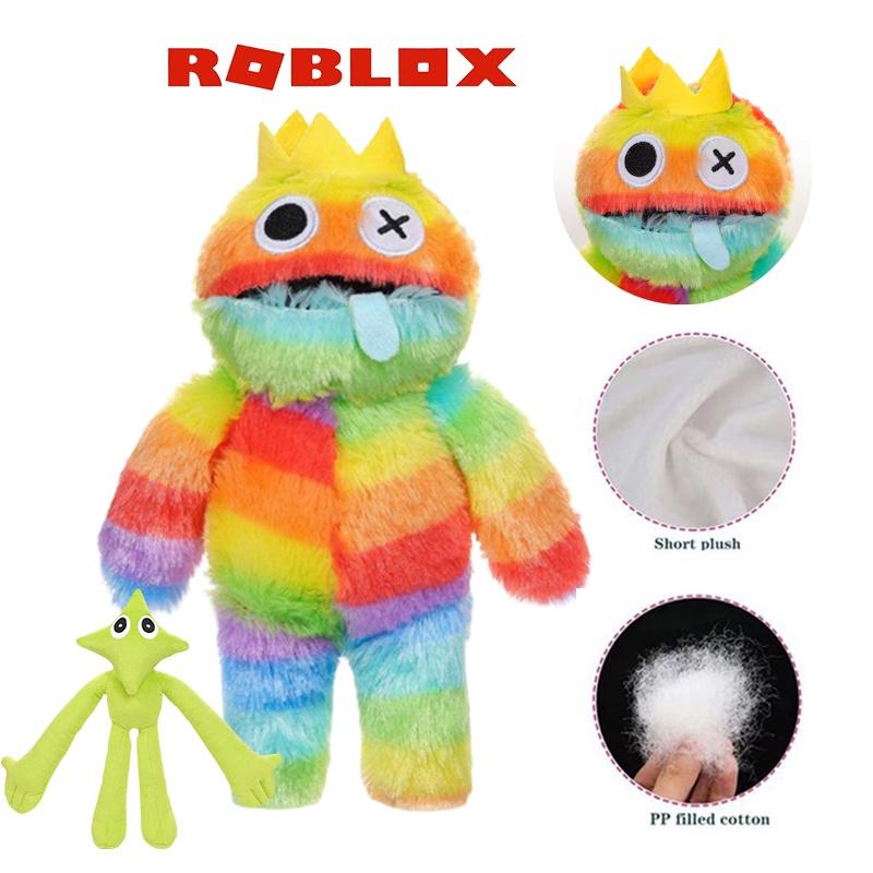 Плюшевая игрушка Roblox Rainbow Friends Синий Злодей Мягкая набивная кукла Детский рождественский подарок