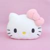 Sanrio Nara Home Deco Flat Fur Face Cushion Cutie, a Popular Character In Korea
