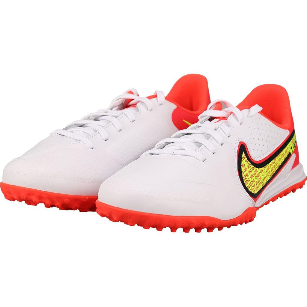 Nike Детские кроссовки Tiempo Legend 9 Academy TF GS Motivation Pack белые ярко-малиновые Volt DA1328-176