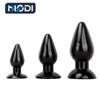 Черный конический анальный плаг, анальный плаг, анальный дилататор, присоска, тренажер, сексуальная игрушка для женщин, мужской мастурбатор, массаж простаты