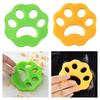 4 шт. Стиральная машина для удаления шерсти домашних животных в форме лапы, инструмент для прилипания волос, помощник для удаления шерсти домашних животных, средство для уменьшения накипи
