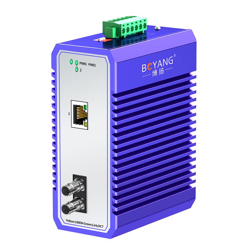 Boyang Industrial Gigabit Fiber Optic Transceivers/Converters
