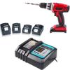 Dc18rc Fast Quperr Charger Tool Compatible Makita 144v18v Battery Replacement