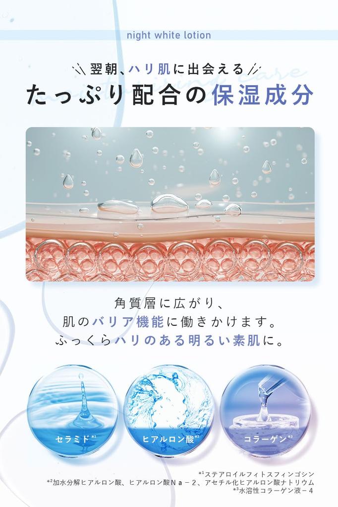 FisWhite Ceramide with Tranexamic Lotion, 200ml, Acid, Whitening, Moisturizing, Anti-Aging, Quasi-Drug