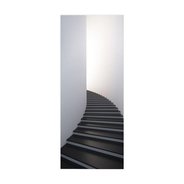 Дверные наклейки визуальное пространство пляжный коридор искусство водонепроницаемые обои гостиная спальня дверные обои ПВХ самоклеящиеся наклейки