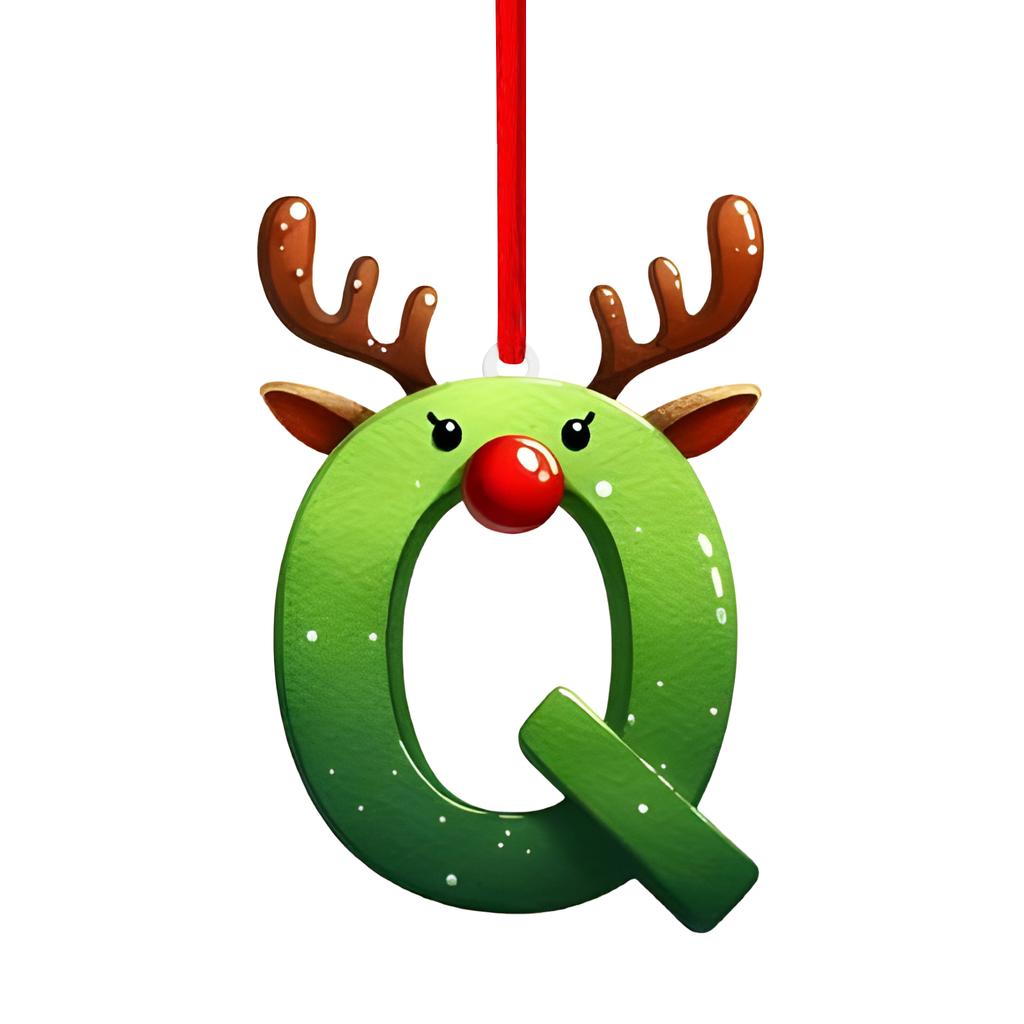 26 Letter,Christmas,Ornaments,Acrylic,1