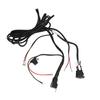LED Light Bar Wiring Harness Kit 5 Pin On Off Rocker Switch 16AWG 12V Waterproof Heavy Duty for ATV