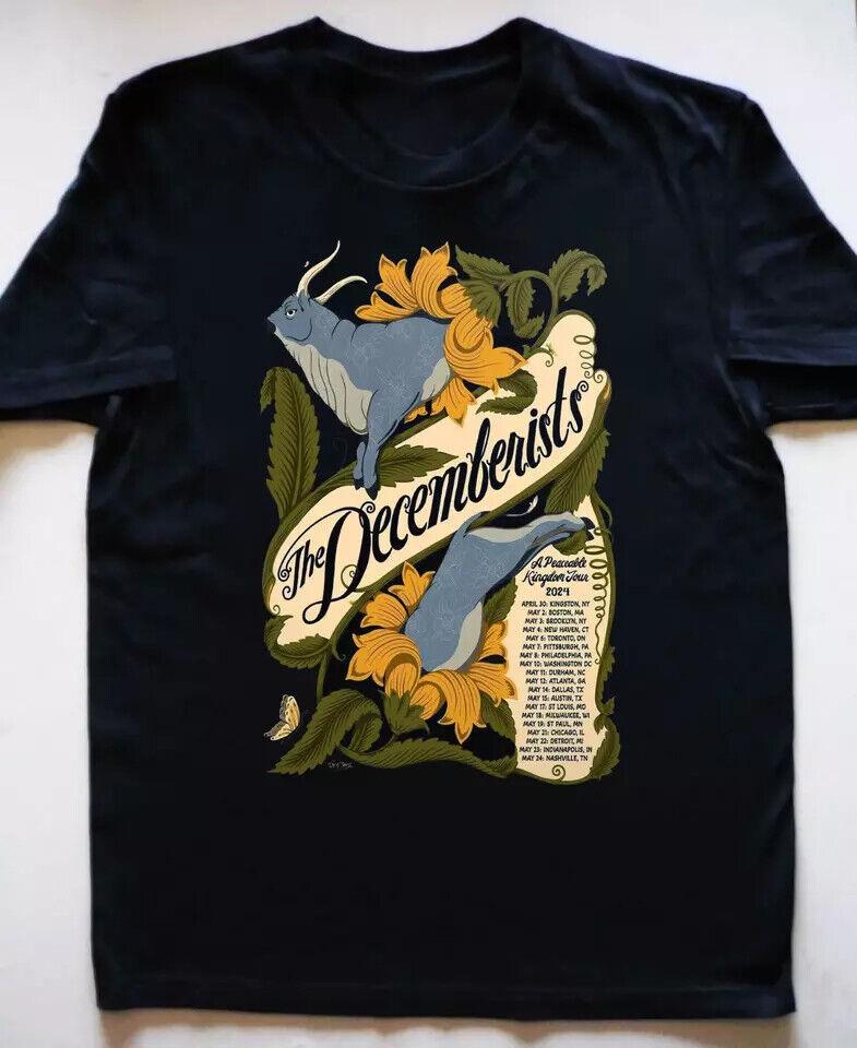 The Decemberists Tour 2024 Gift For Fan T-Shirt Unisex T-Shirt