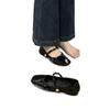 French Xiaoxiangfeng Single Shoes Women'S Spring Temperament With Skirts Gentle Evening Shoes Mary Jane Small Leather Shoes