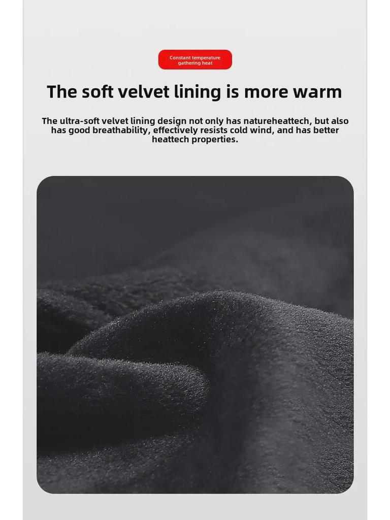 Ветрозащитные нескользящие унисекс зимние сенсорные мотоциклетные перчатки с плюшевой подкладкой