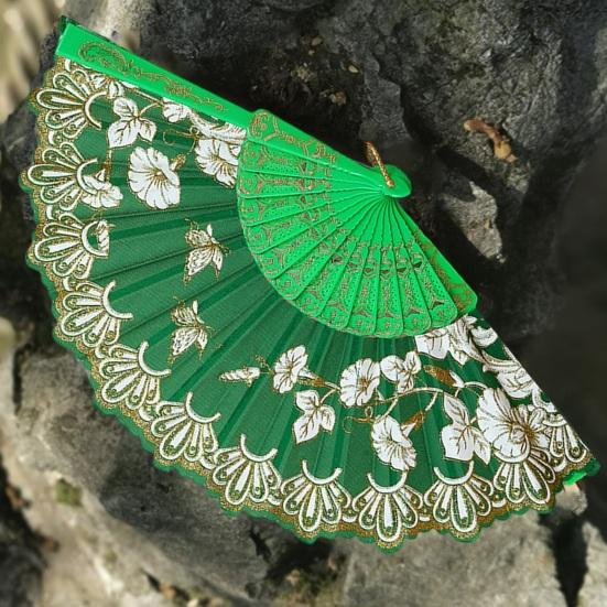 Ручной веер в винтажном стиле, яркий цвет, изысканный узор, тонкая работа, ультралегкий, тканевый, ретро, китайский стиль, складной веер, реквизит для фотографии