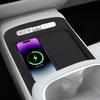 Silicone Anti-Slip Center Console Mat Interior Protector Fit For MG4X 2026 Car Wireless Charging Pad