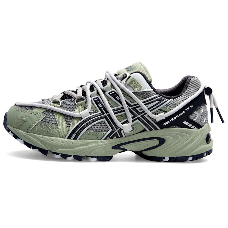 Asics Кроссовки унисекс Gel Kahana TR V2 Светло-зеленые Pure-Grey 1203A259-300
