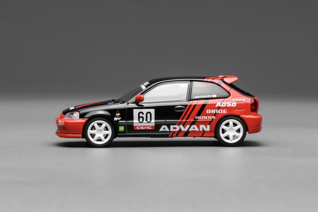 Фристайл (ФРИСТАЙЛ) MOTORHELIX 164 Honda Civic TYPE R (ЕК9) Модель M65026 в ливрее Advan