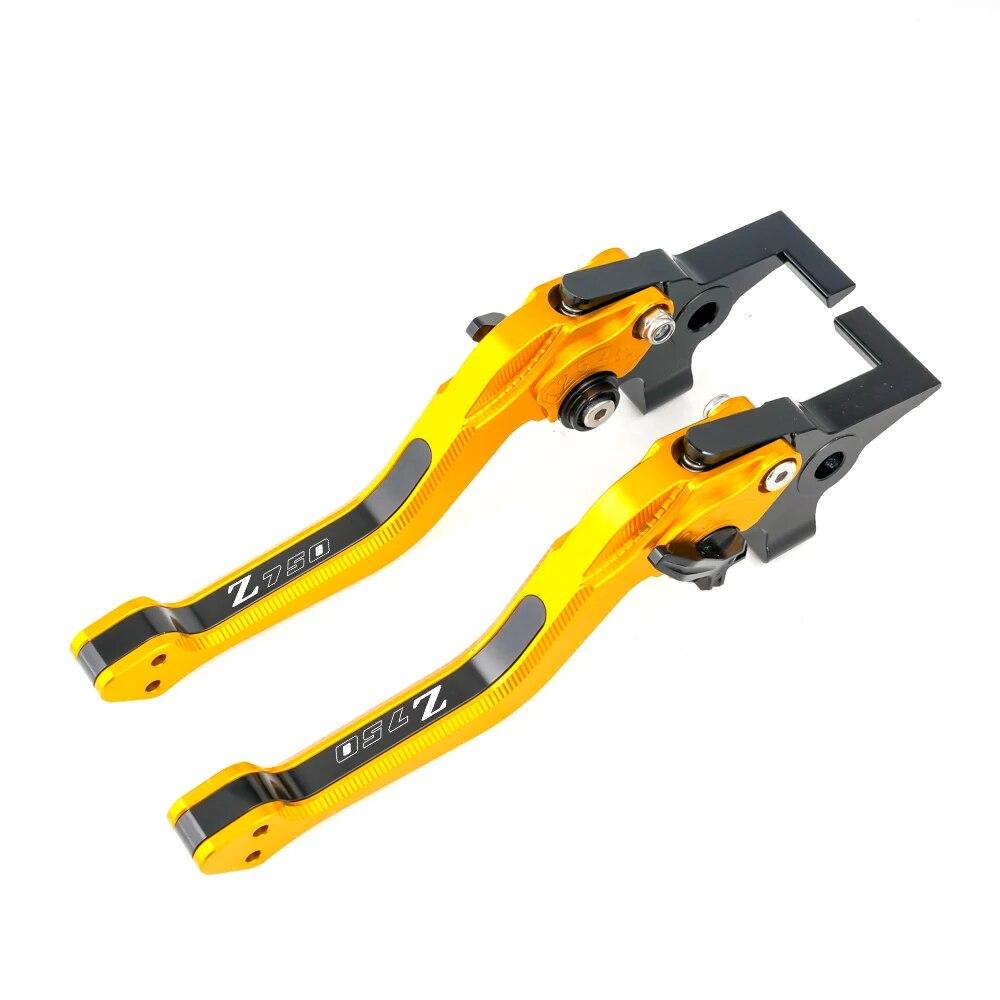 Для KAWASAKI Z750 Z 750 2007 2008 2009 2010 2011 2012 Аксессуары для мотоциклов Складные выдвижные регулируемые рычаги тормозной муфты