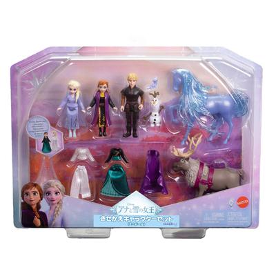 Mattel Набор персонажей Disney Холодное Сердце Игровой набор для кукольного домика Включает 3 мини-куклы и 1 Олафа Возраст HLX05 Переодевание и (Мини-куклы) - Переодевание & - - 3+ -
