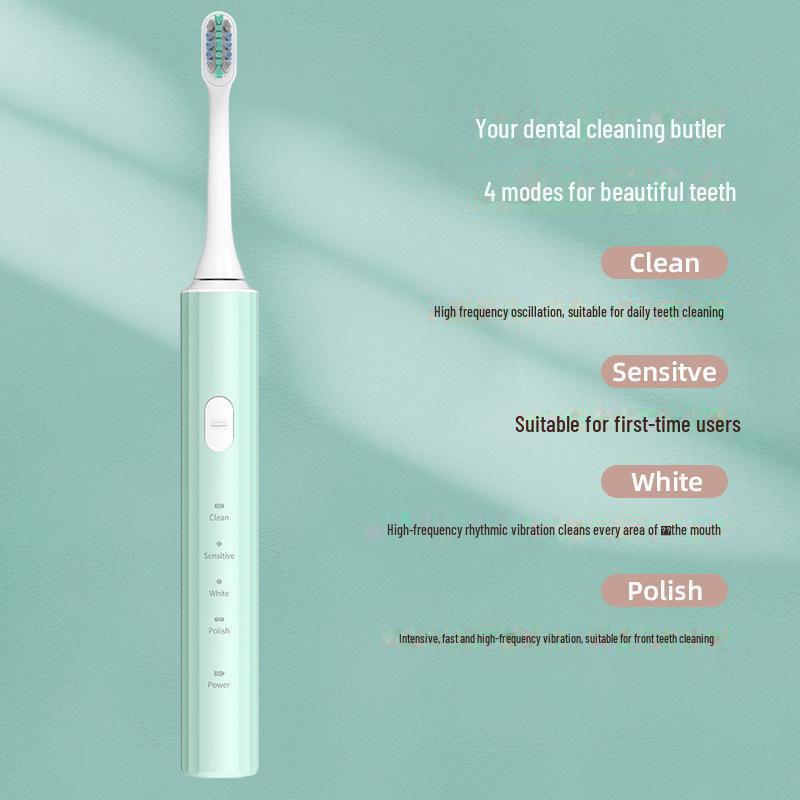 Перезаряжаемая электрическая зубная щетка Sonic для пар – для взрослых, автоматическая, унисекс, подарок